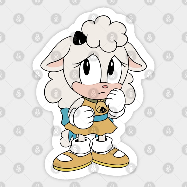 Classic Lanolin Sticker by Firestorm Fox
